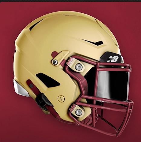 Boston College helmet