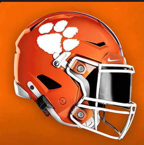 Clemson helmet