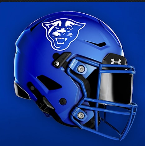 GEORGIA STATE helmet