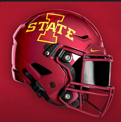 Iowa State helmet