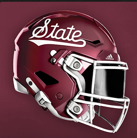Mississippi State helmet