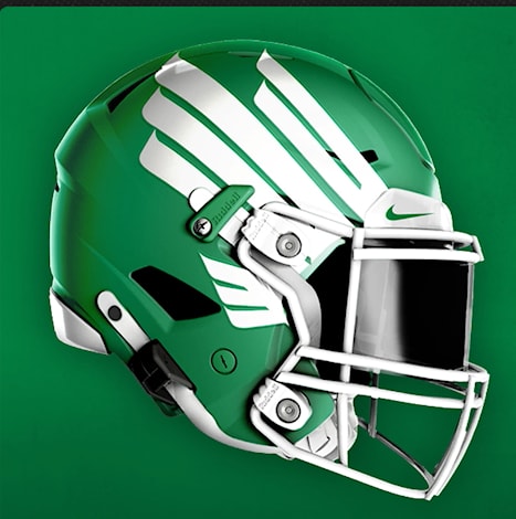 North Texas helmet
