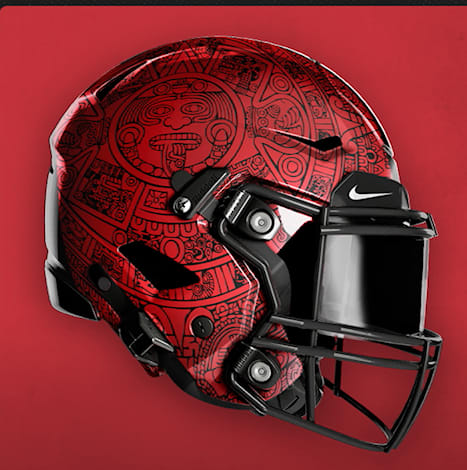 San Diego State helmet