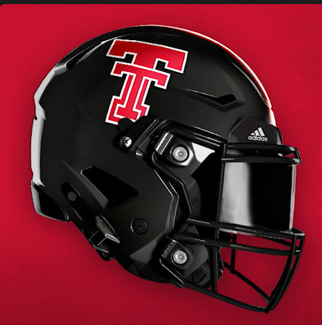 Texas Tech helmet