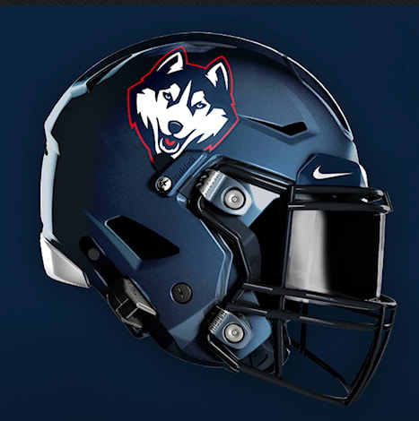 Uconn helmet