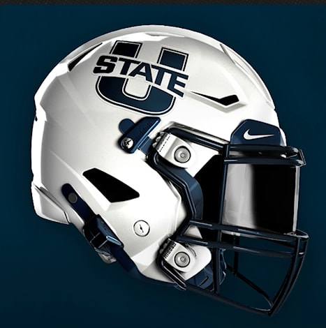 Utah State helmet
