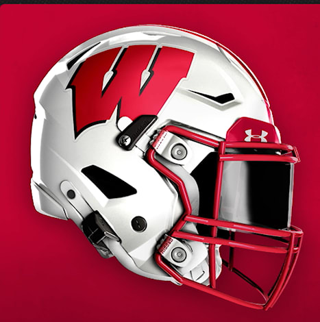 WISCONSIN helmet