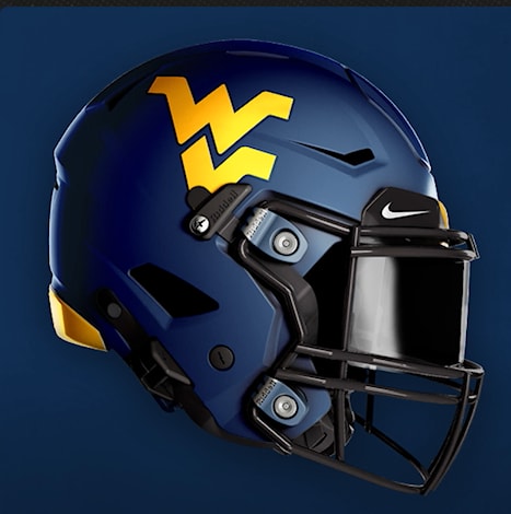 West Virginia helmet