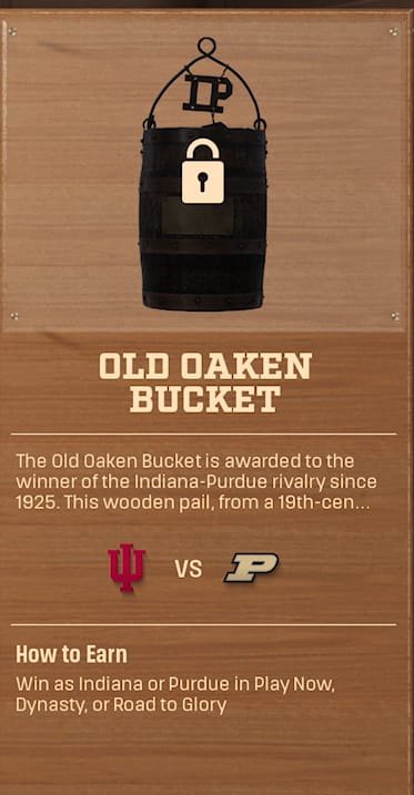 Old Oaken Bucket rivalry trophy card