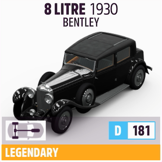1930 BENTLEY 8 LITRE