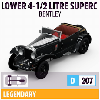 1930 BENTLEY BLOWER 4-1/2 LITRE SUPERCHARGED