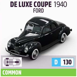 1940 FORD DE LUXE COUPE