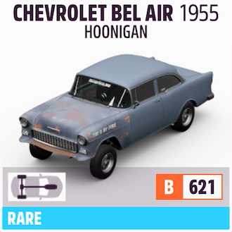 1955 HOONIGAN CHEVROLET BEL AIR