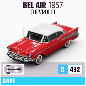 1957 CHEVROLET BEL AIR