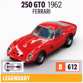 1962 FERRARI 250 GTO