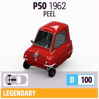 1962 PEEL P50