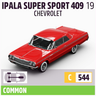 1964 CHEVROLET IMPALA SUPER SPORT 409