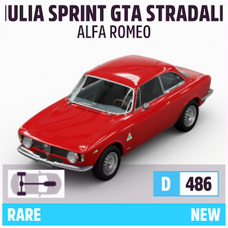 1965 ALFA ROMEO GIULIA SPRINT GTA STRADALE