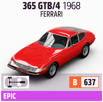1968 FERRARI 365 GTB/4