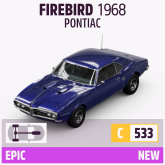 1968 PONTIAC FIREBIRD