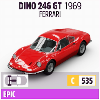 1969 FERRARI DINO 246 GT