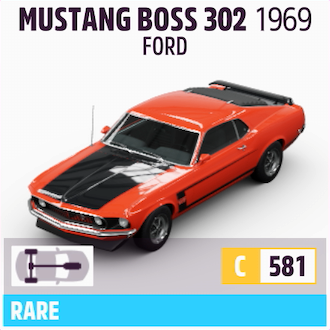1969 FORD MUSTANG BOSS 302
