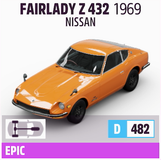 1969 NISSAN FAIRLADY Z 432