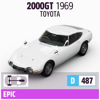 1969 TOYOTA 2000GT