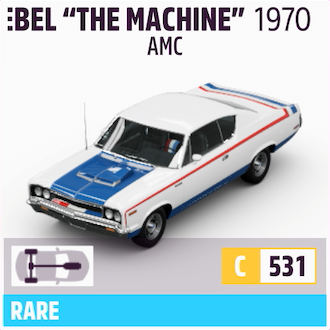 1970 AMC REBEL "THE MACHINE"