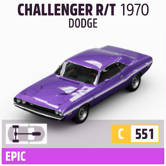 1970 DODGE CHALLENGER R/T