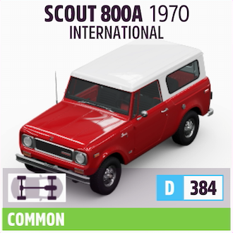 1970 INTERNATIONAL SCOUT 800A