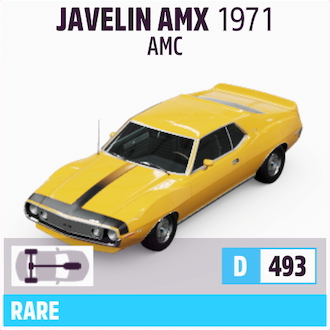 1971 AMC JAVELIN AMX