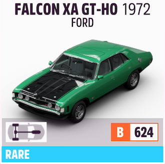 1972 FORD FALCON XA GT-HO