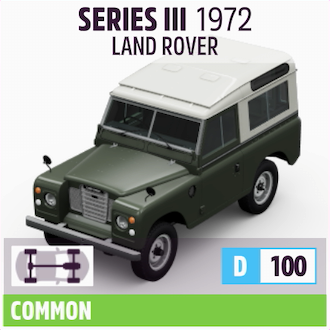 1972 LAND ROVER SERIES III