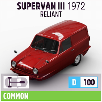 1972 RELIANT SUPERVAN III
