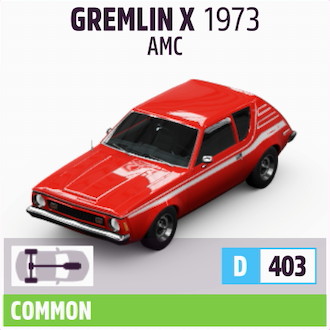 1973 AMC GREMLIN X