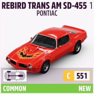 1973 PONTIAC FIREBIRD TRANS AM SD-455