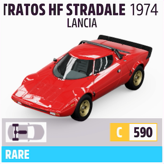 1974 LANCIA STRATOS HF STRADALE