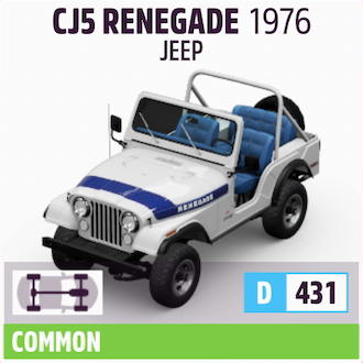 1976 JEEP CJ5 RENEGADE