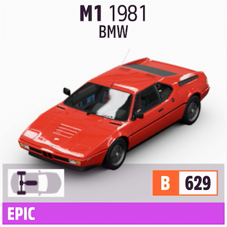 1981 BMW M1