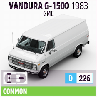 1983 GMC VANDURA G-1500