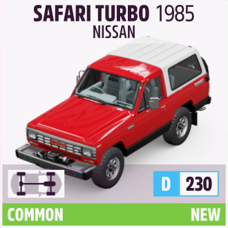 1985 Nissan Safari Turbo