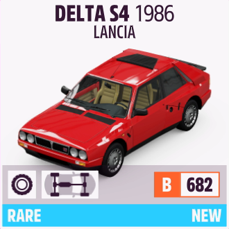 1986 LANCIA DELTA S4