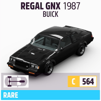 1987 BUICK REGAL GNX