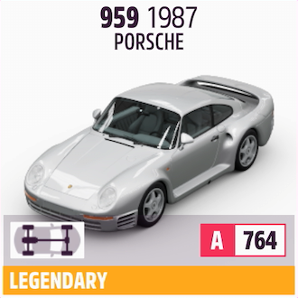 1987 PORSCHE 959