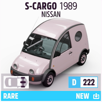 1989 NISSAN S-CARGO