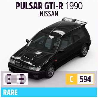 1990 NISSAN PULSAR GTI-R