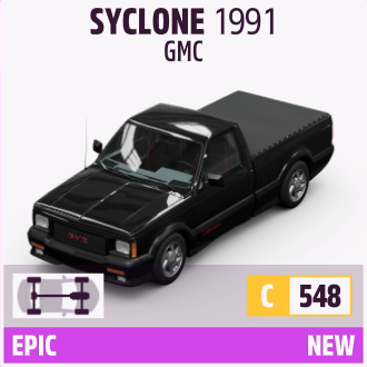 1991 GMC SYCLONE