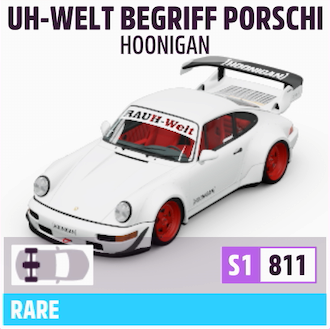 1991 HOONIGAN RAUH-WELT BEGRIFF PORSCHE 911 TURBO