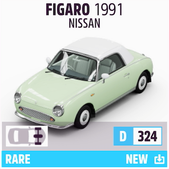 1991 NISSAN FIGARO